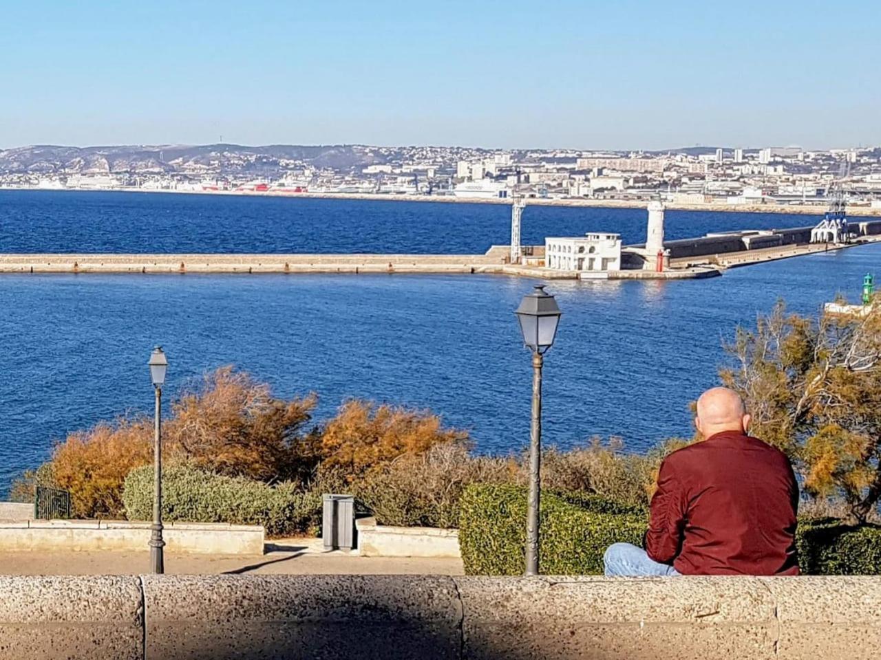 Terrasse Vue Mer & Quartier Historique Vieux Port Marseille Exteriér fotografie